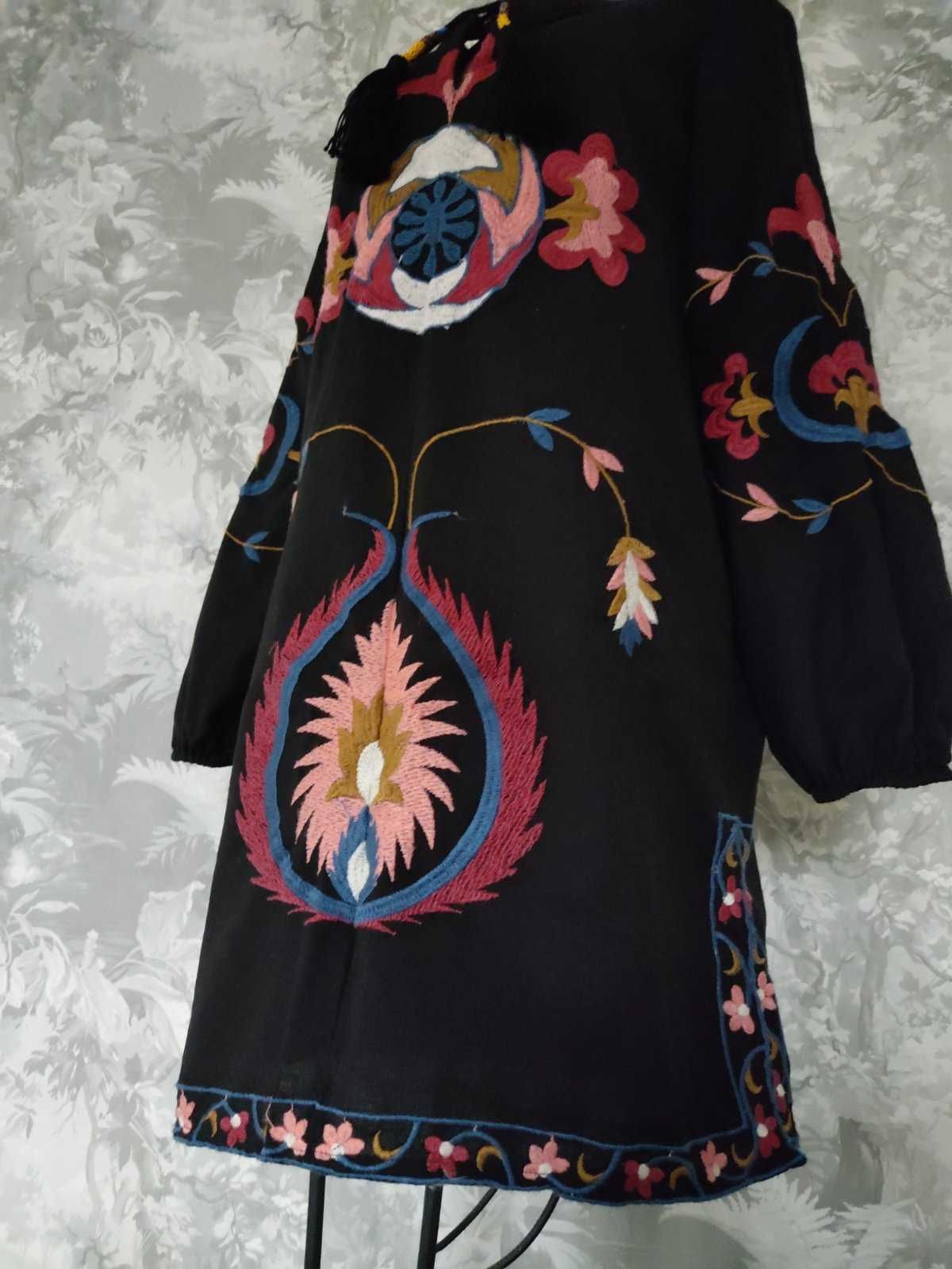 Сукня плаття вишиванка від zara