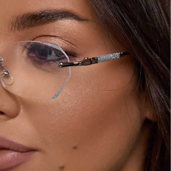 Жіночі безоправні окуляри для зору – легкі та зручні + Плюс код 205 C1