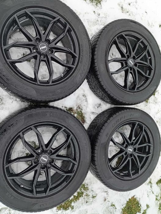 4x Felgi Aluminiowe oryginalne RIAL FORD VOLVO 5x108 8Jx19H2 ET45