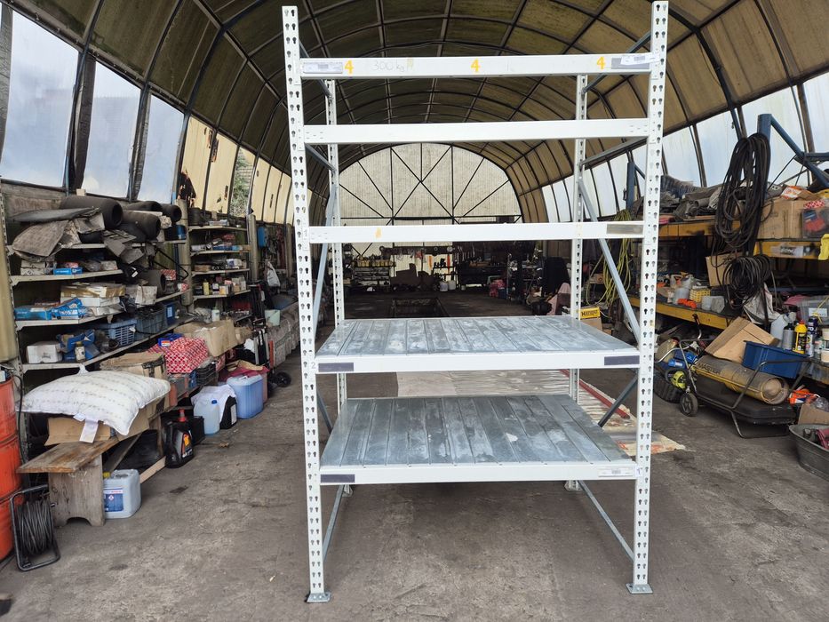 Regał półkowy warsztatowy 600kg półka ocynkowana regał magazynowy