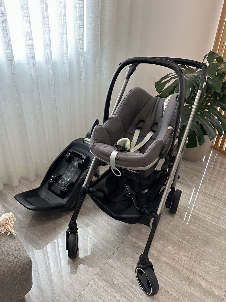 Ovo Bebé Confort + Chassis + Isofix 2way