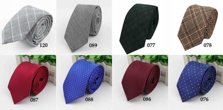 Elegancki Krawat Wąski Zielony/ Butelkowa Zieleń