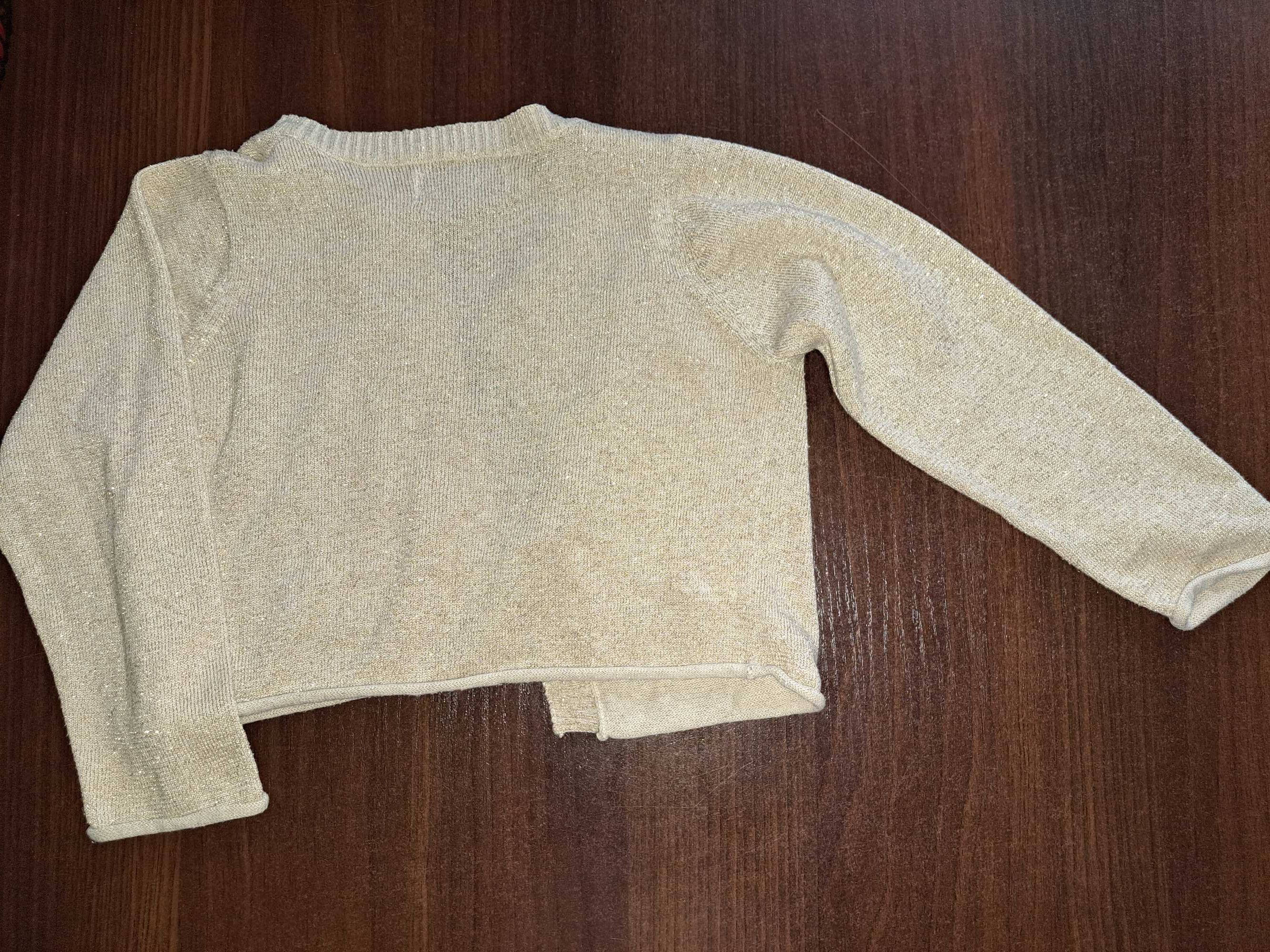 Złoty sweterek r. 98