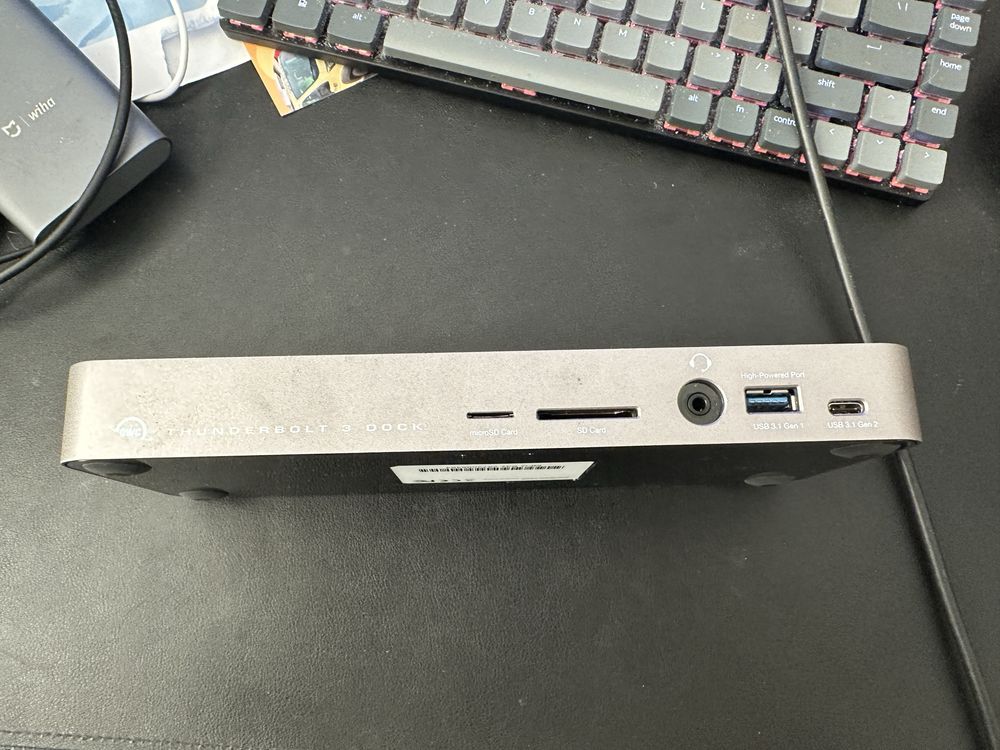 Stacja dokująca OWC Thunderbolt 3 Dock. Windows/Mac