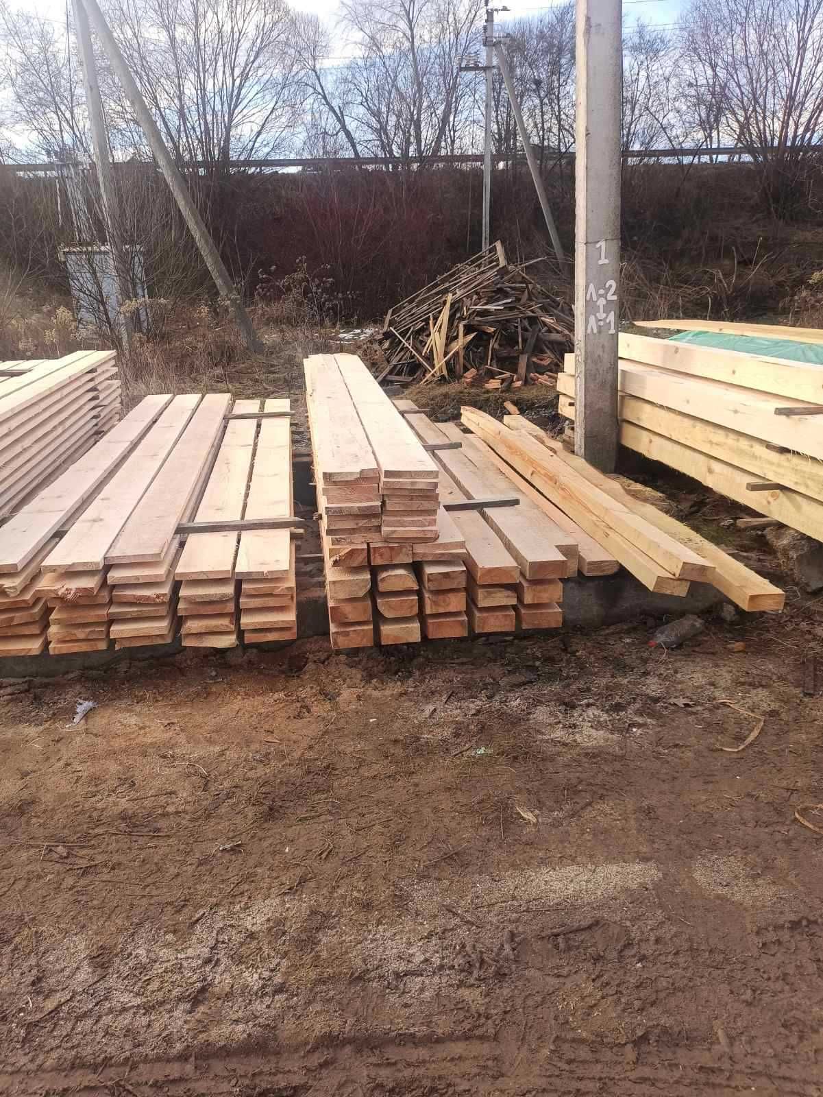 Будь-який об'єм, з доставкою до вас: Балка Кроква Брусок Дошка.