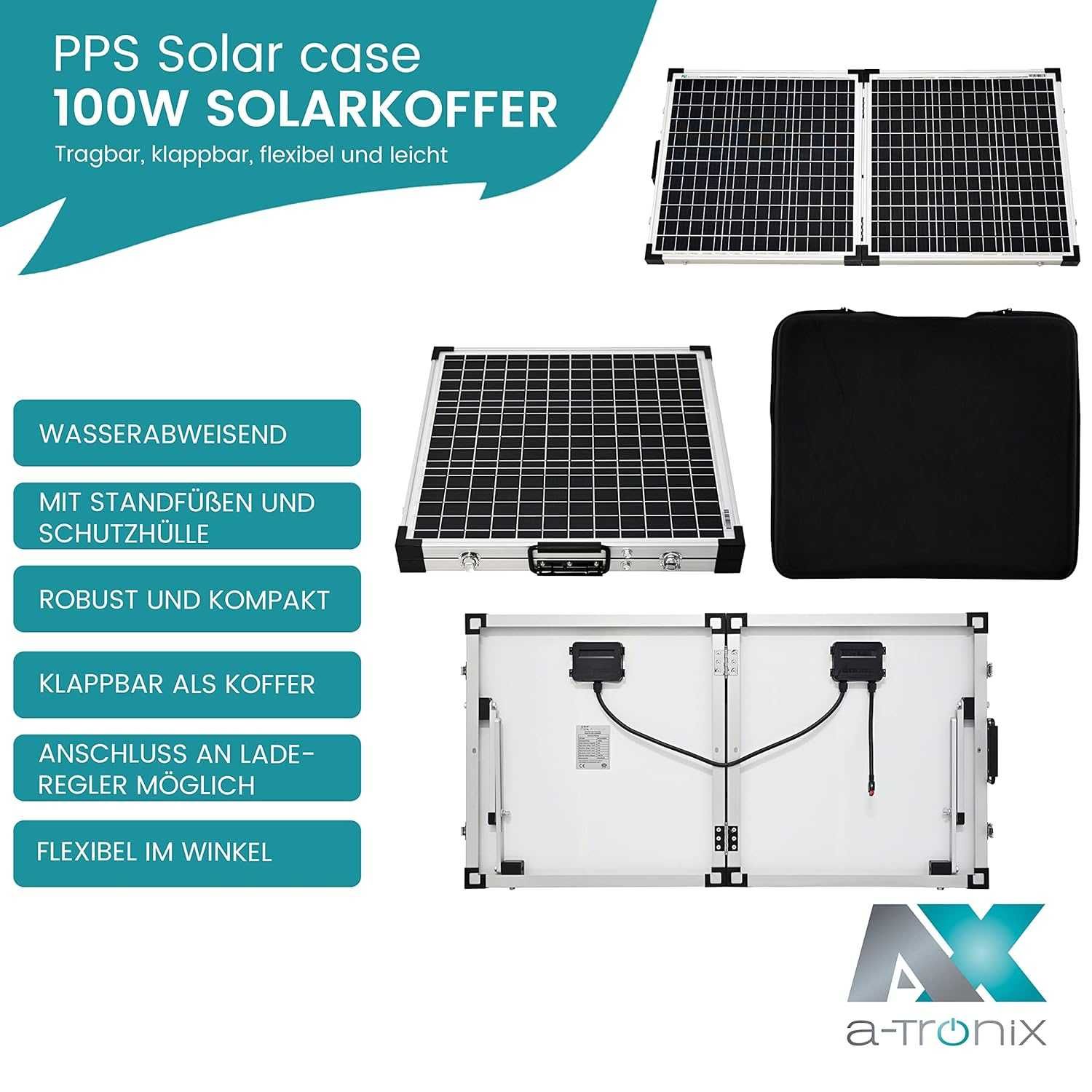 Сонячна панель a-TroniX 100 W Solar Panel Charger