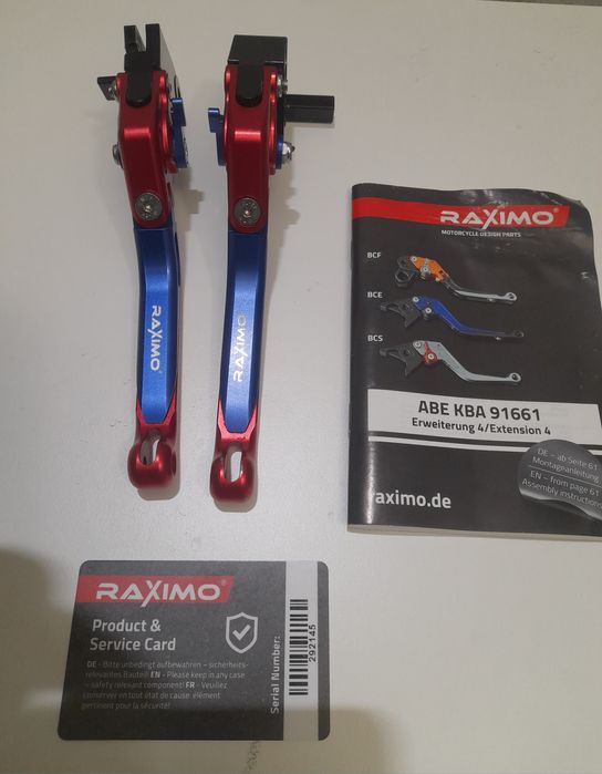 Dźwignie Klamki Raximo Honda CBR