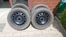 Koła felgi stalowe 16 5x112 z oponami letnimi VW AUDI Skoda Seat BMW