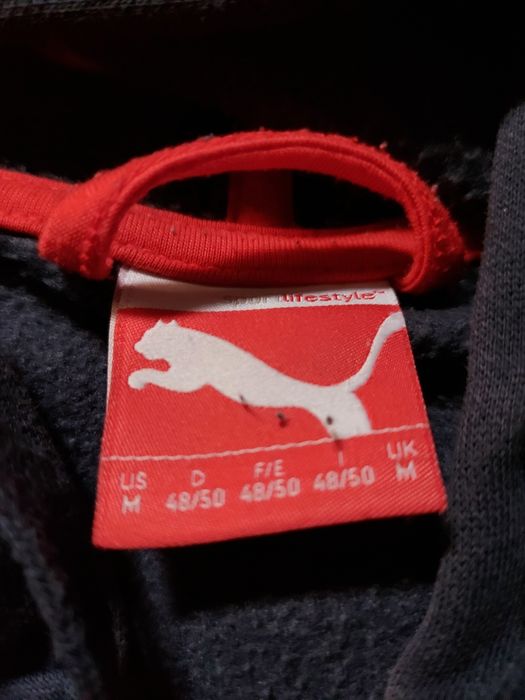 Casaco puma com capuz