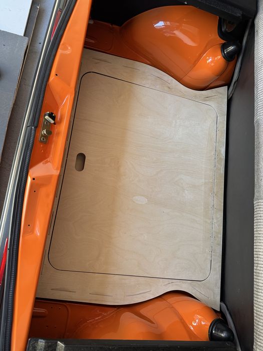 Podłoga bagażnika Golf mk1 3d 5d schowek, podwyższenie, clean look