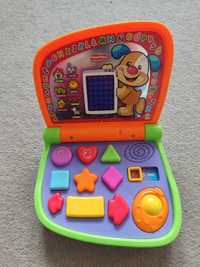 Laptop fisher price dwujezyczny