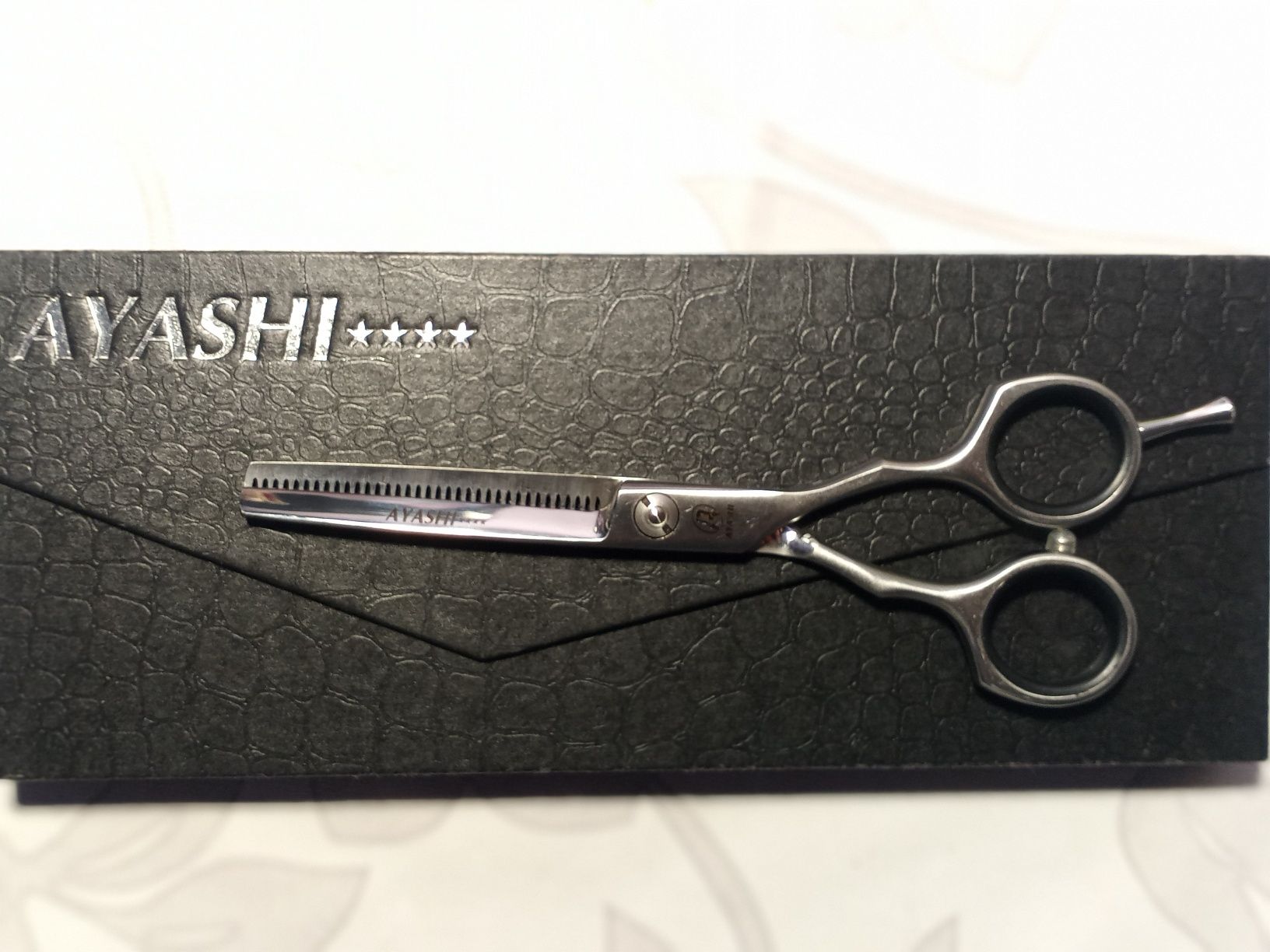 Ножницы парикмахерские филировочные AYASHI AF5535-23 5.5 дюймов