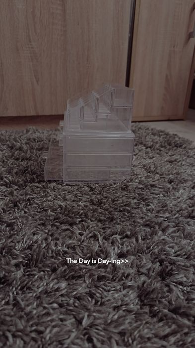 Przeźroczysta toaletka