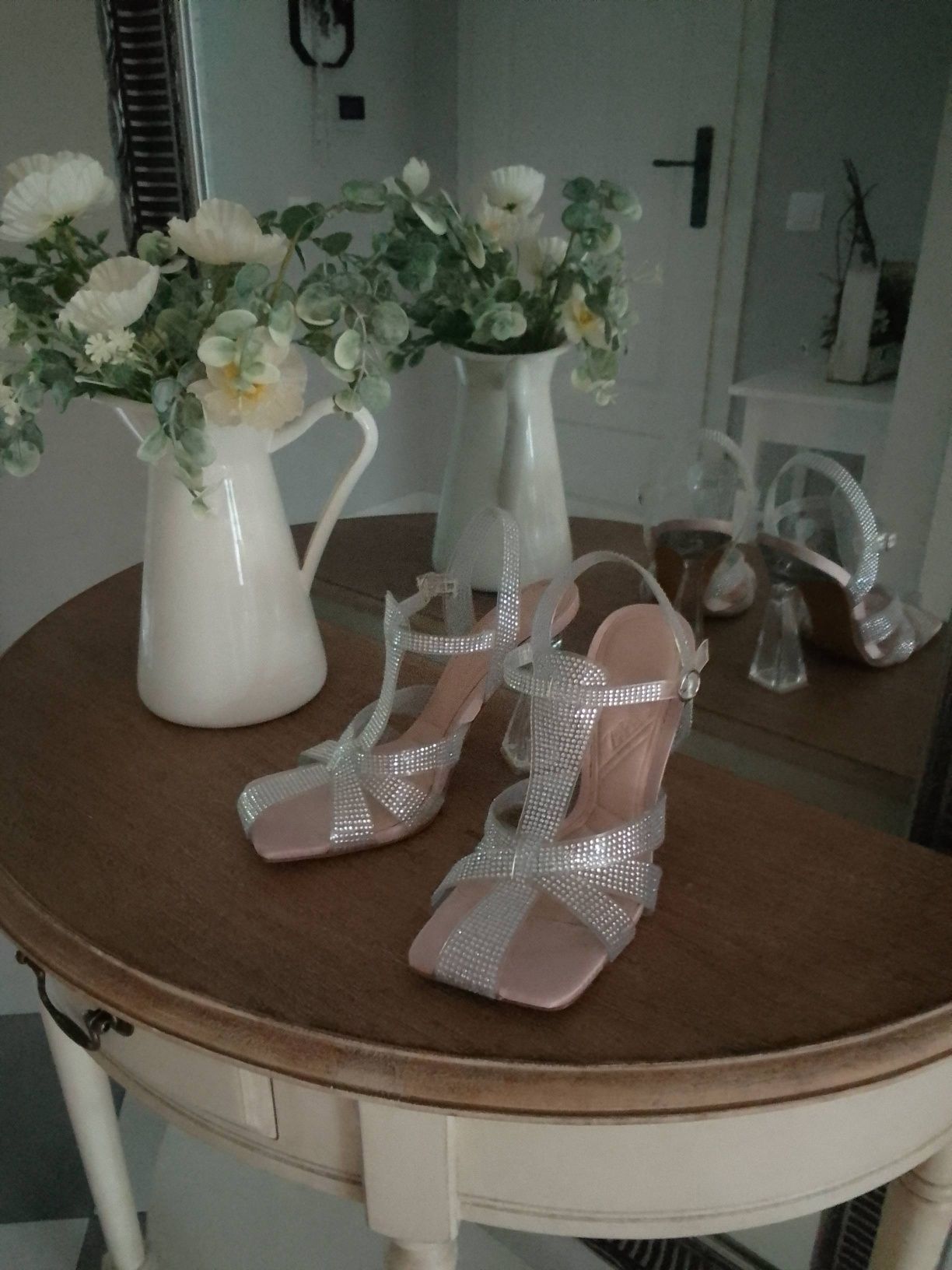 Buty sandały ZARA jak nowe cyrkonie rozm 38
