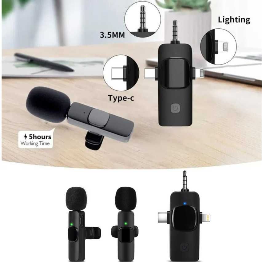 Microfone de Lapela NOVO E PROFISSIONAL
