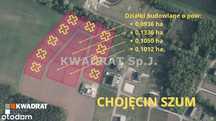 Działki budowlane - Chojęcin Szum