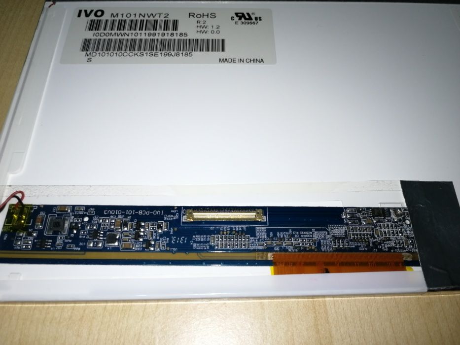 LCD 10.1" M101NWT2 R2 (Asus, Toshiba, Dell e HP)