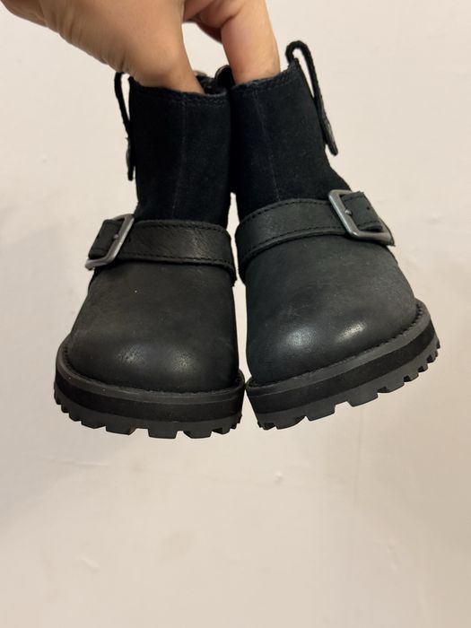 Шкіряні Timberland чоботи демісезонні 22 розмір