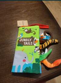 Książka dla niemowląt Jungly tails