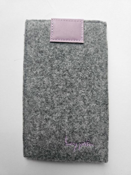 Etui na okulary / chusteczki filc - nowe