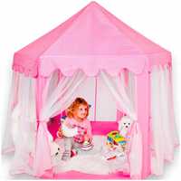 Namiot Księżniczki Dla Dzieci Domek Zamek Do Domu Ogrodu Pałac Róż