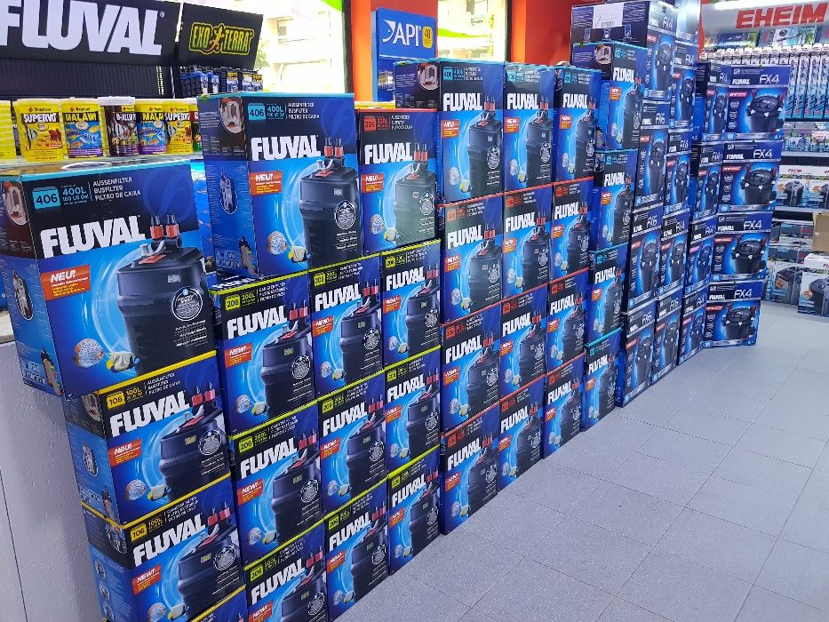 Filtros novos Fluval FX6 para aquario