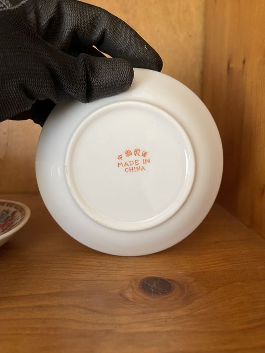 Conjunto de chávenas de chá