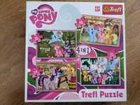 Puzzle Trefl Little Pony 4 w 1 (4+)