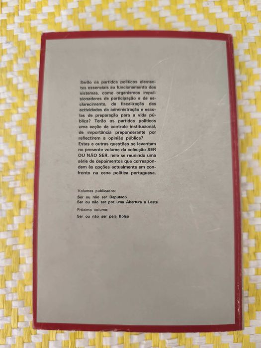 Ser ou não ser pelo partido único