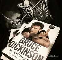 Bruce Dickinson - Iron Maiden - książka - autograf - podpis