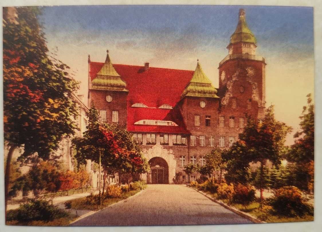 Fotografia Pocztówka Elbląg Gimnazjum Realne