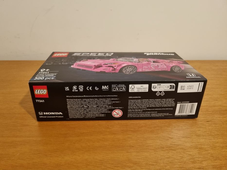 LEGO Speed Champions 77241 - 2 Fast 2 Furious Honda S2000