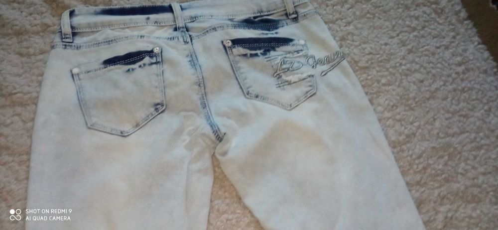 Джинсы легкие катоновый стрейч, варенки