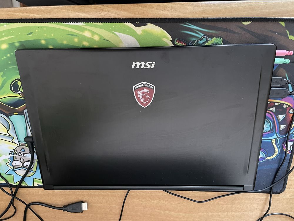 Ігровий ноутбук MSI gs63vr 7rg stealth pro