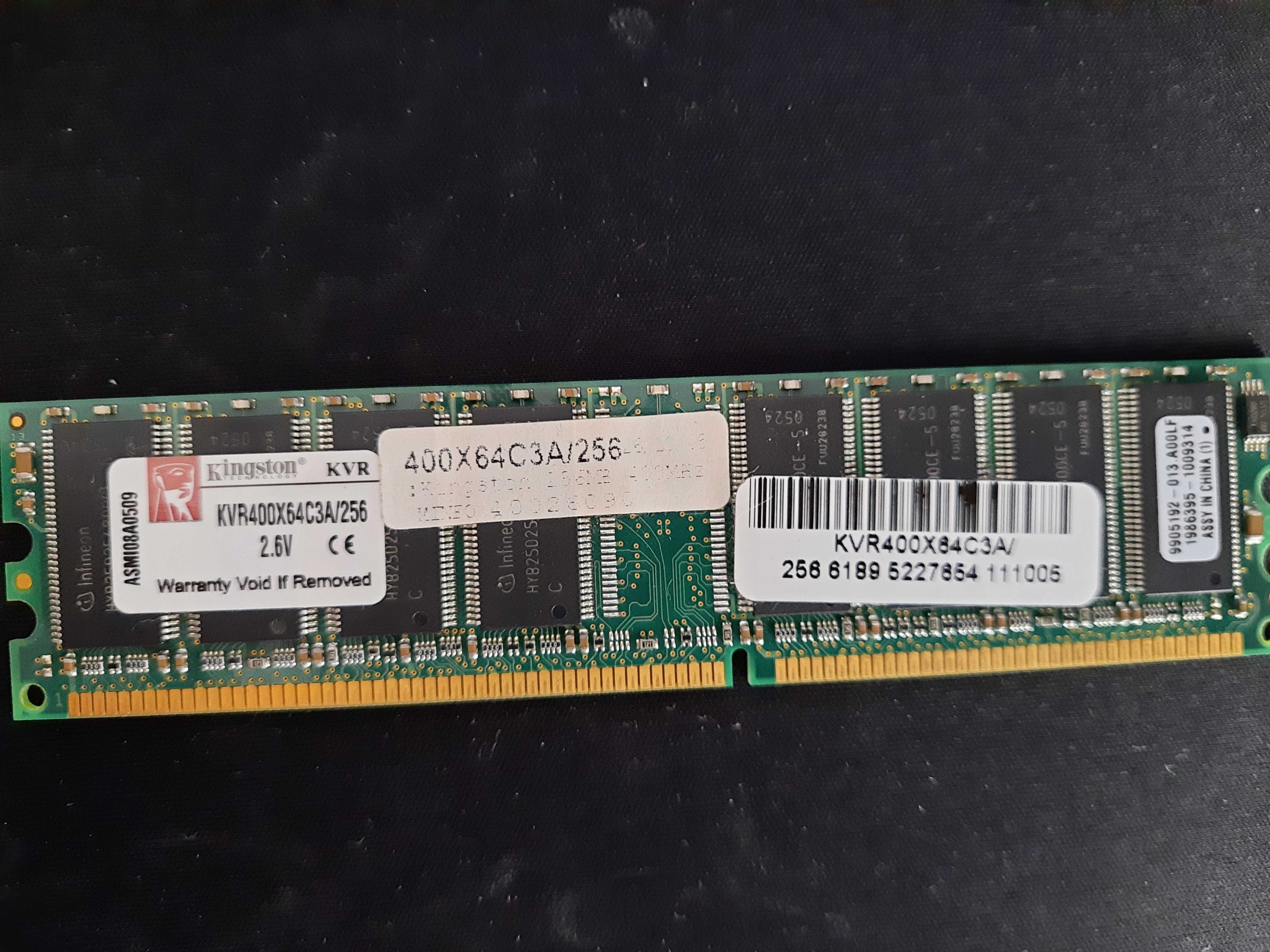 DIMM 256MB DDR 400 PC-3200 CL3