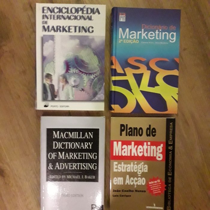 Livros de Marketing - Como novos - NOVOS PREÇOS