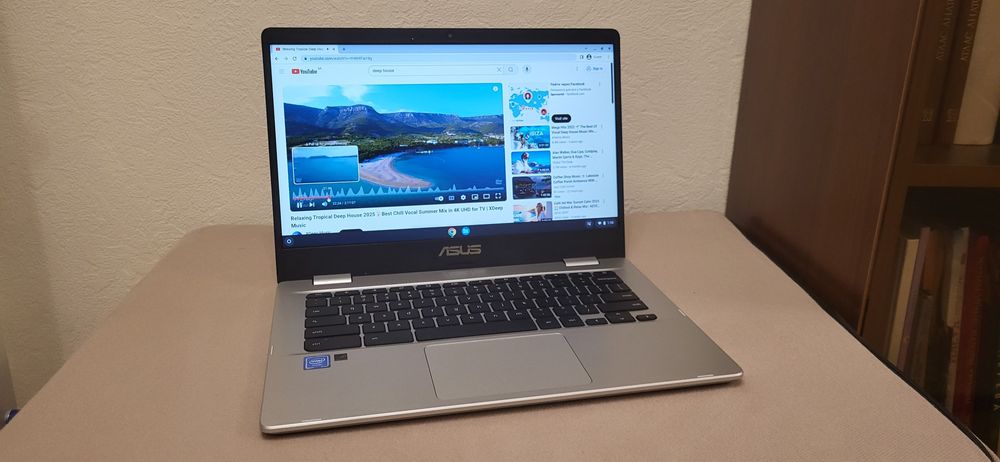 Ноутбук 14" ASUS Chromebook C423N Intel Celeron N3350 RAM 4GB eMMC 64G