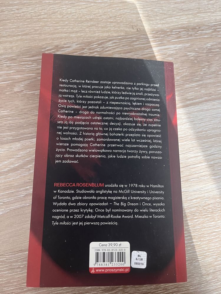 tyle miłosci rebecca rosenblum ksiazka