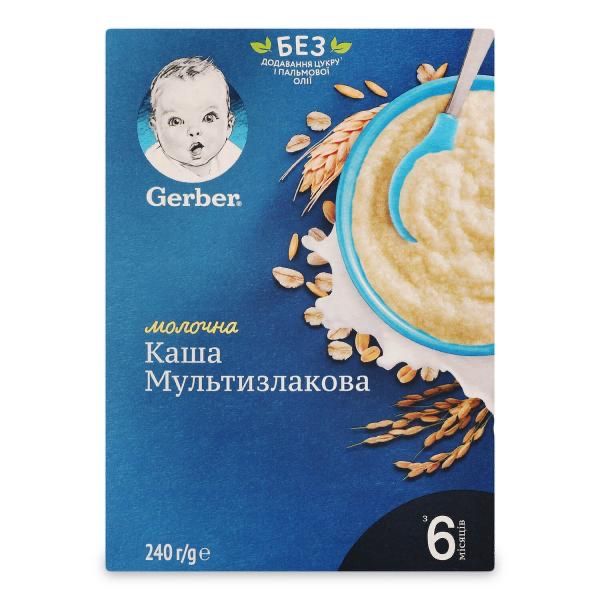 Каша дитяча Hipp, Gerber, Milupa