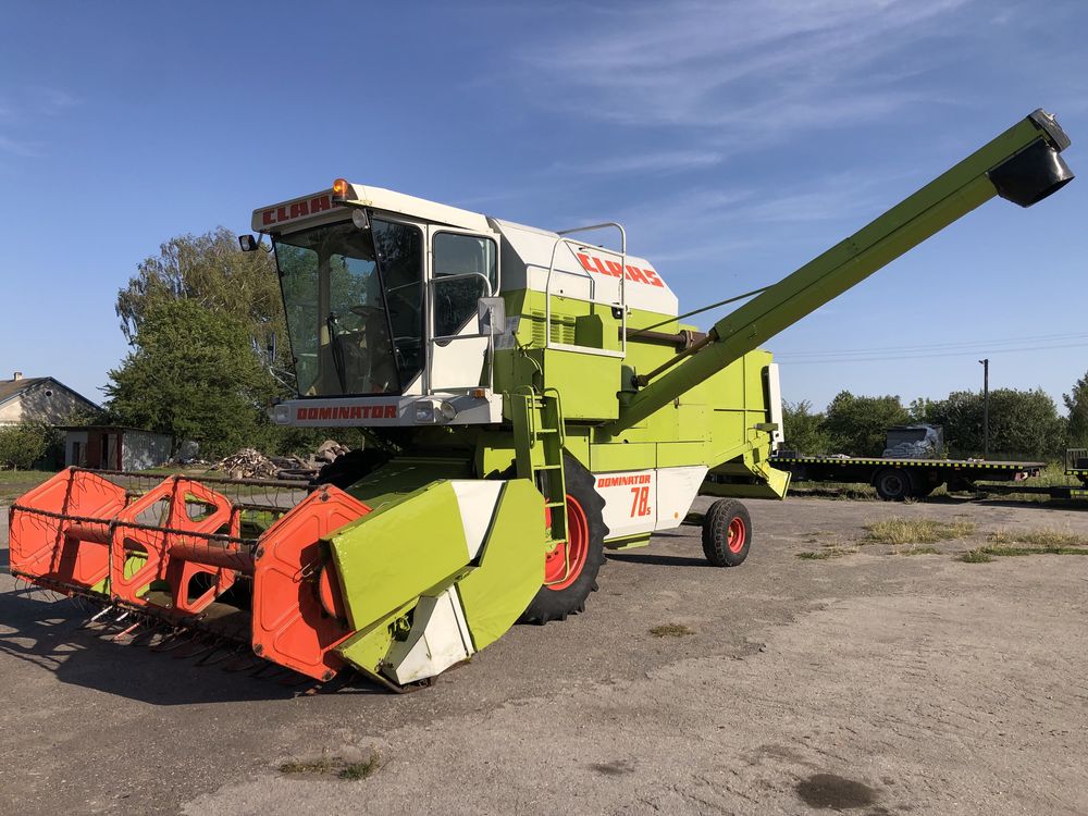 Комбайн claas dominator 78s 3D шумахер