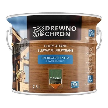 Impregnat Drewnochron Extra zielony 2,5 l