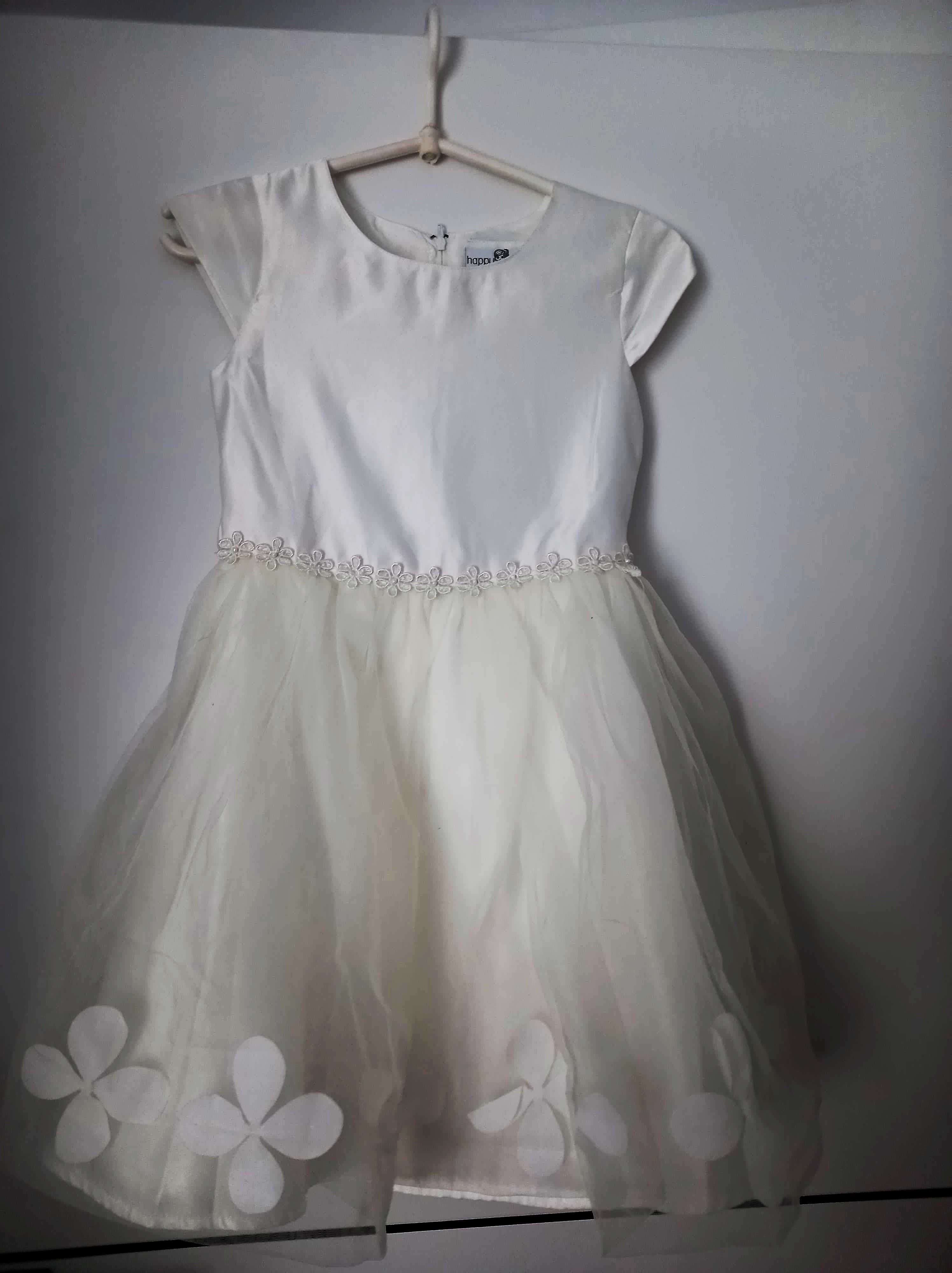 Śliczna elegancka sukienka Happy Girl r. 134