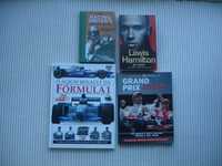 4 livros de Fórmula 1