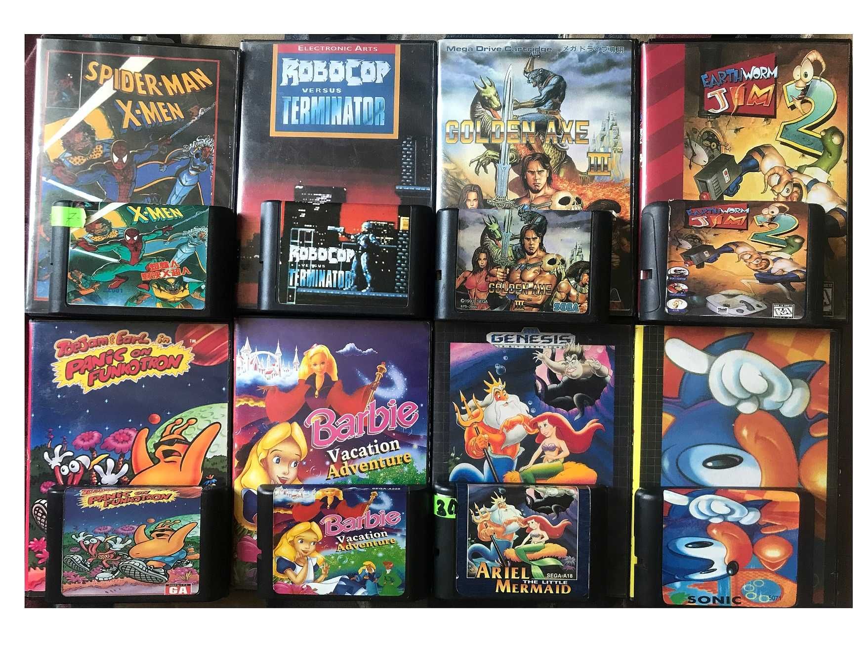 SEGA Bigbox Mortal games 16bit (великі бокси 90-і роки сега аксесуари)