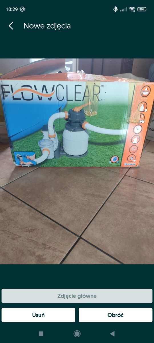 Basen+ pompa puaskowa