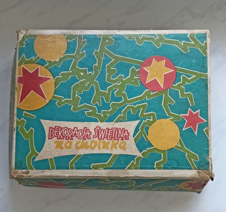 Lampki choinkowe PRL