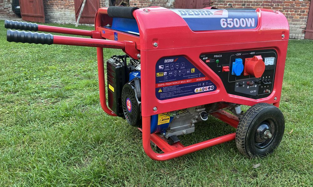 Agregat prądotwórczy Dedra 6500