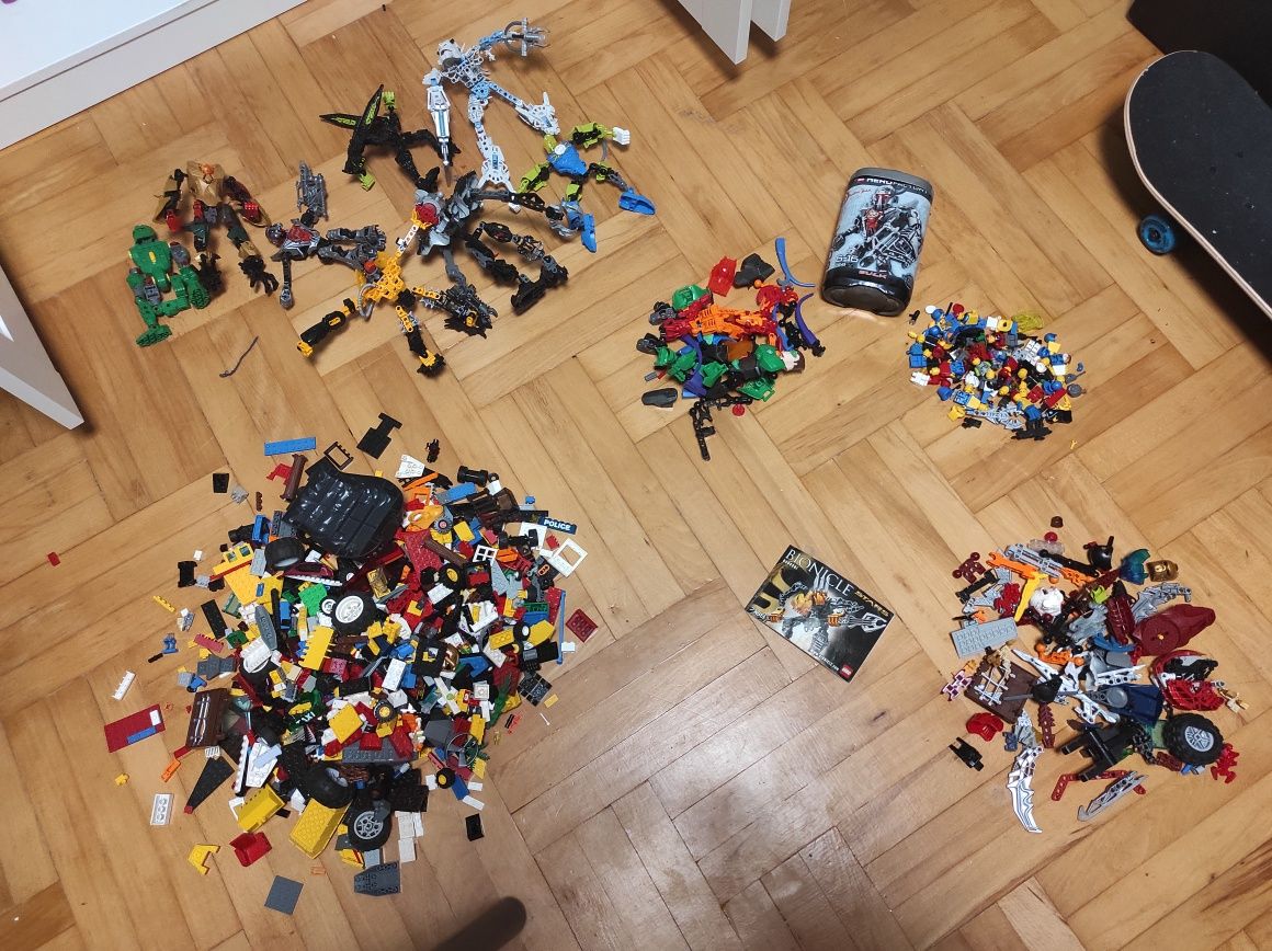 LEGO Bionicle i inne mieszanka klocków