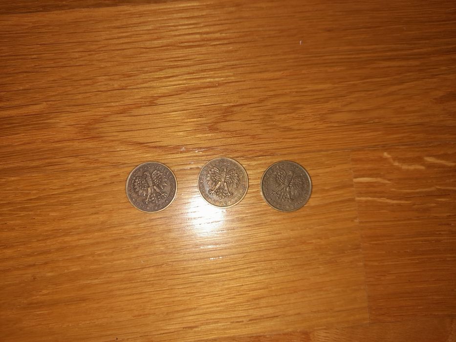 Monety kolekcjonerskie, monety 2 zł 1980, 1981, 1982, 1983, monety PRL