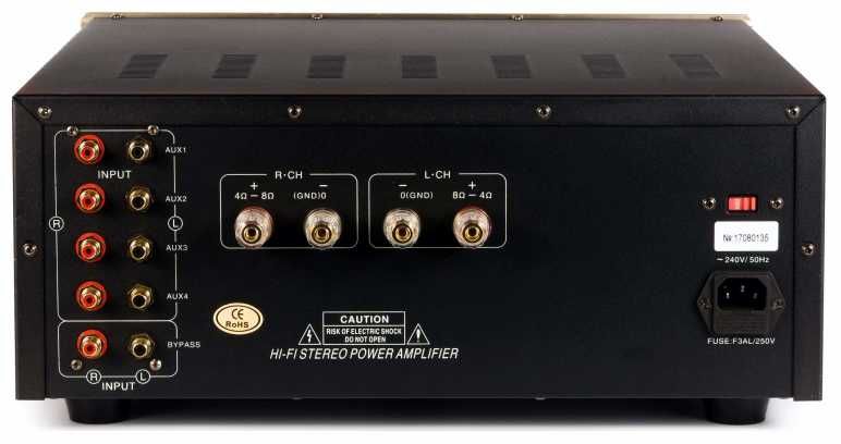 Wzmacniacz lampowy z DAC PIER AUDIO MS-680 SE Złoty Nowy Piękny kolor